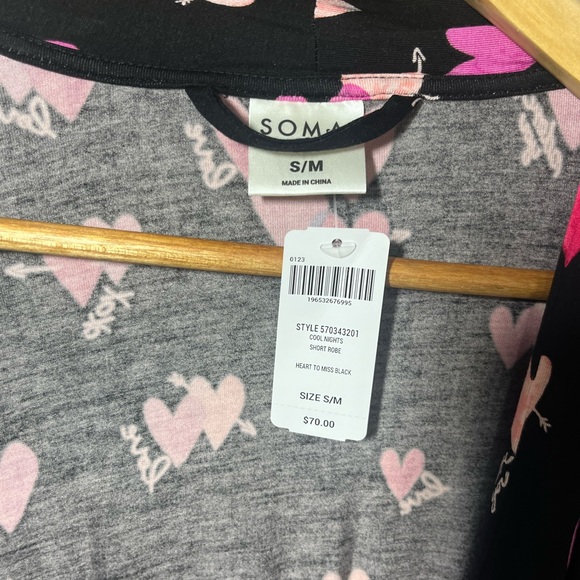 Soma Cool Nights Short Robe - Picture 4 of 7